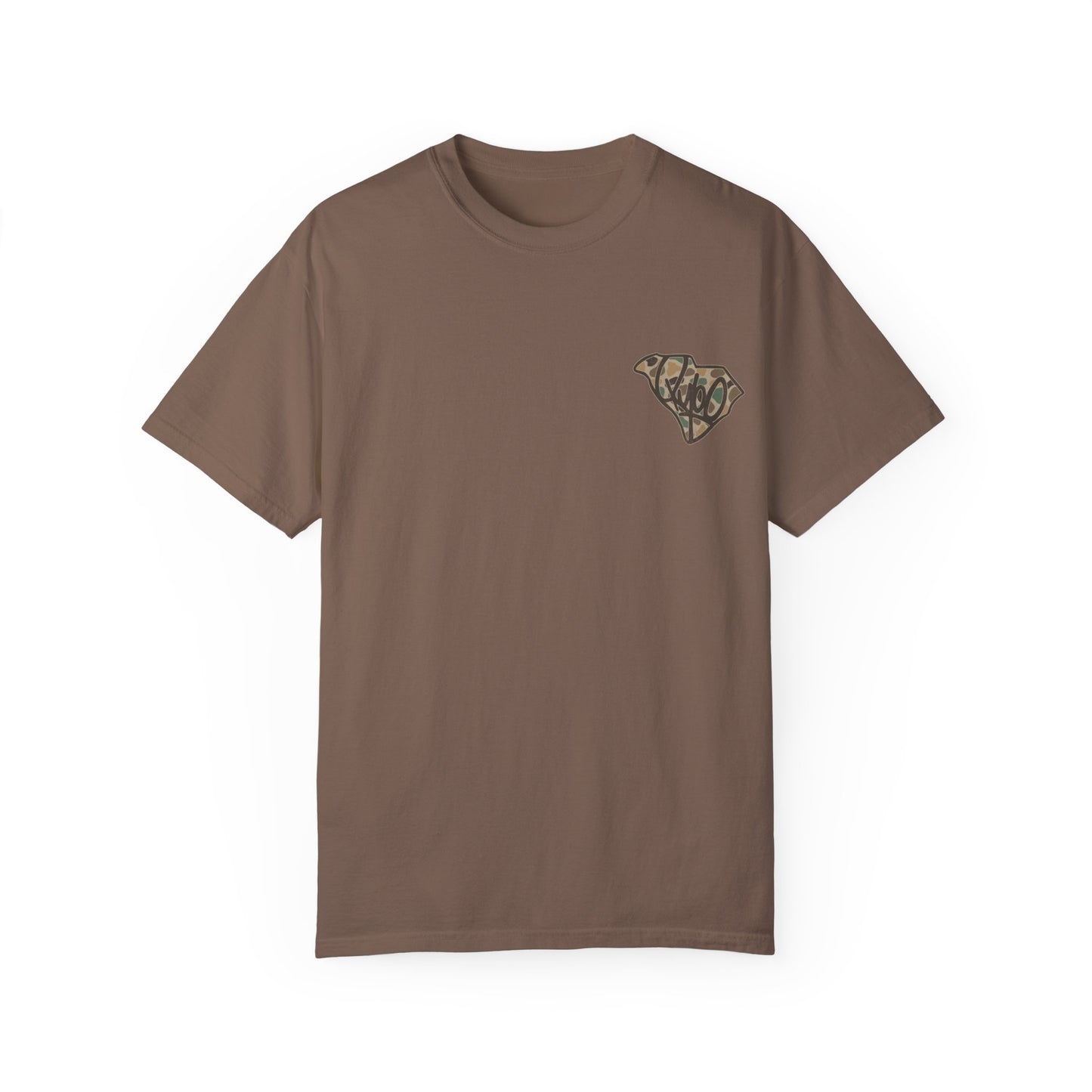 SC Flag Duck Camo Comfort Colors T-Shirt