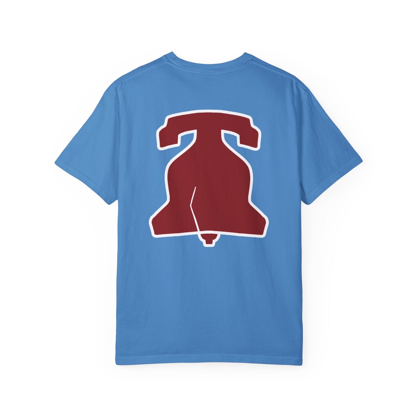 Philadelphia Retro Blue Liberty Bell Comfort Colors T-Shirt