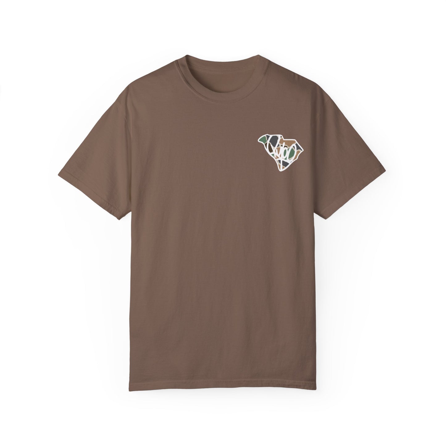Retro Camo South Carolina Palmetto State Comfort Colors T-Shirt
