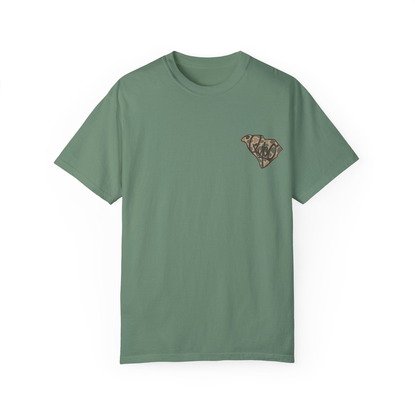 SC Flag Duck Camo Comfort Colors T-Shirt