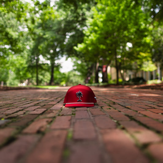 Quick-Dry Original Palmetto Snapback - Garnet