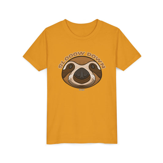 Youth "Slow Down" Sloth T-Shirt