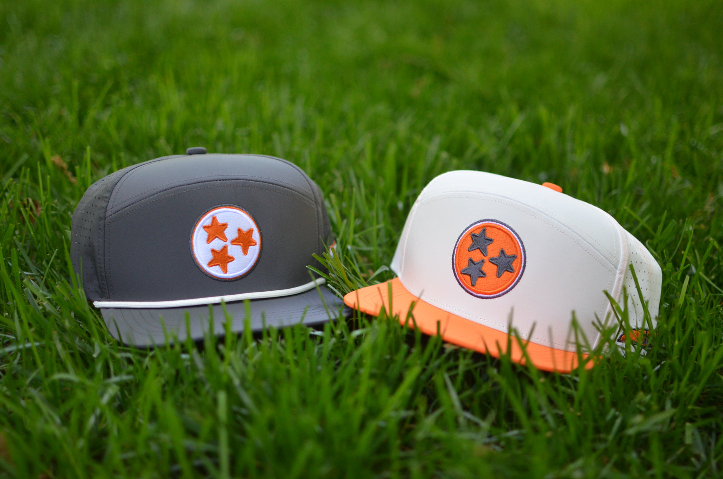 Tennessee Tri-Star Grey Embroidered Snapback