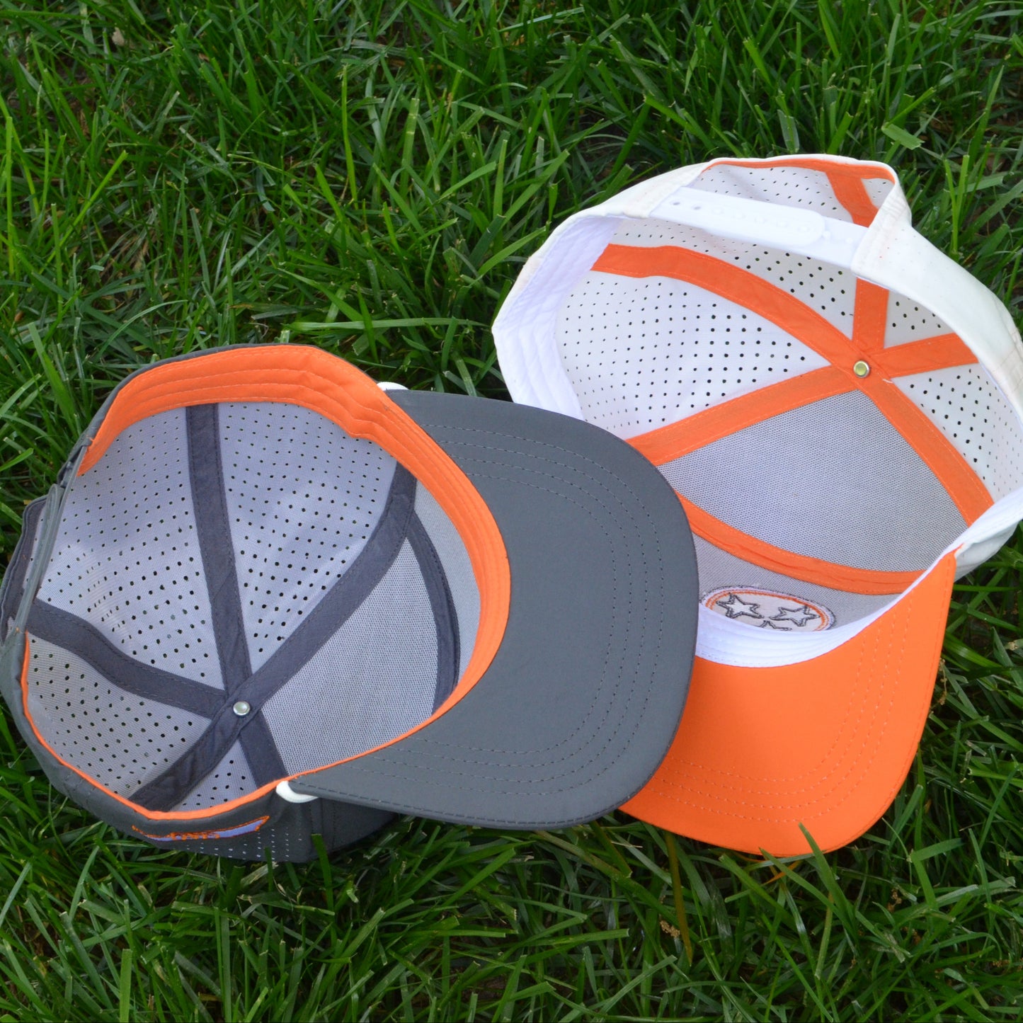 Tennessee Tri-Star Orange Two-Tone Embroidered Snapback
