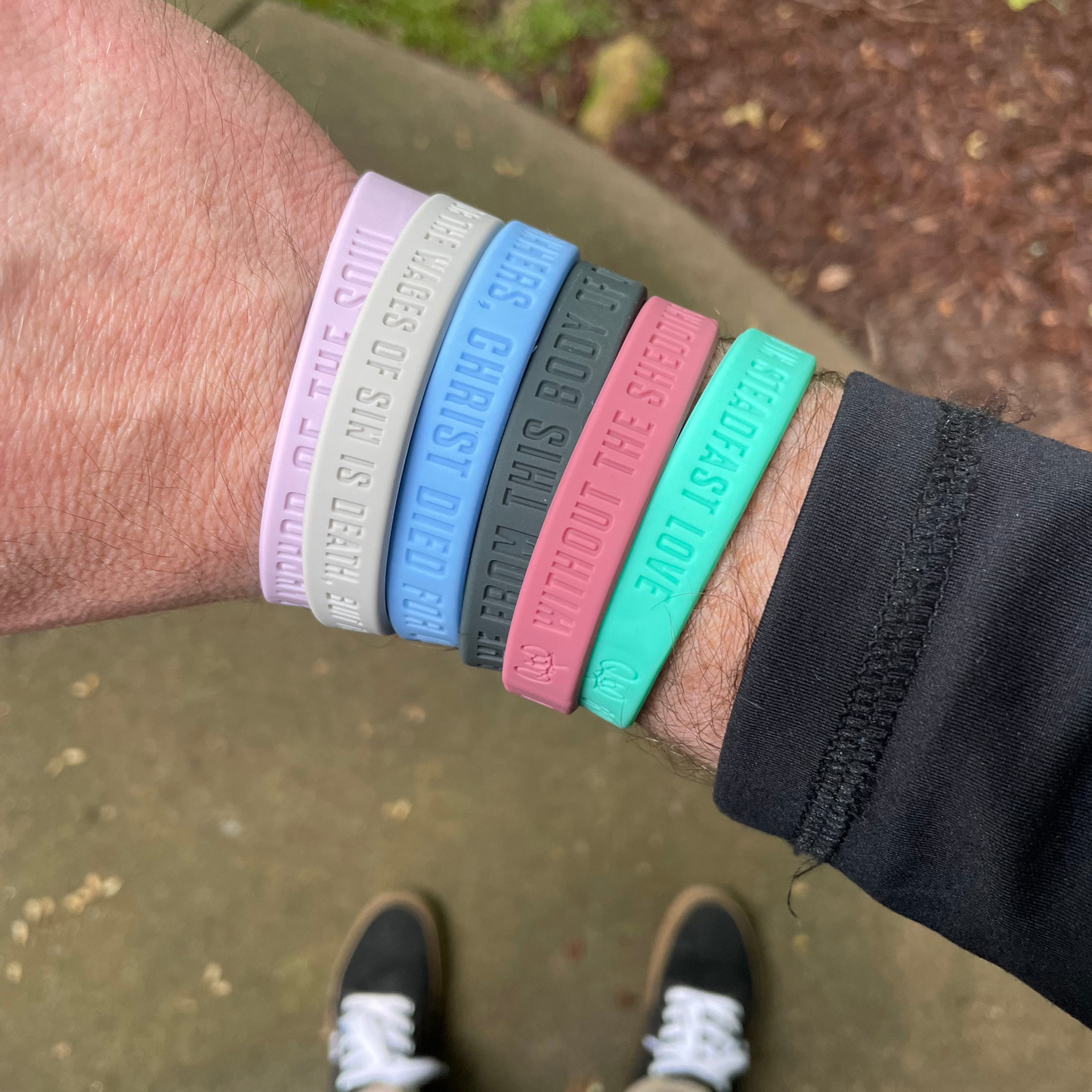 Bible Bands - Scripture Silicone Wristbands