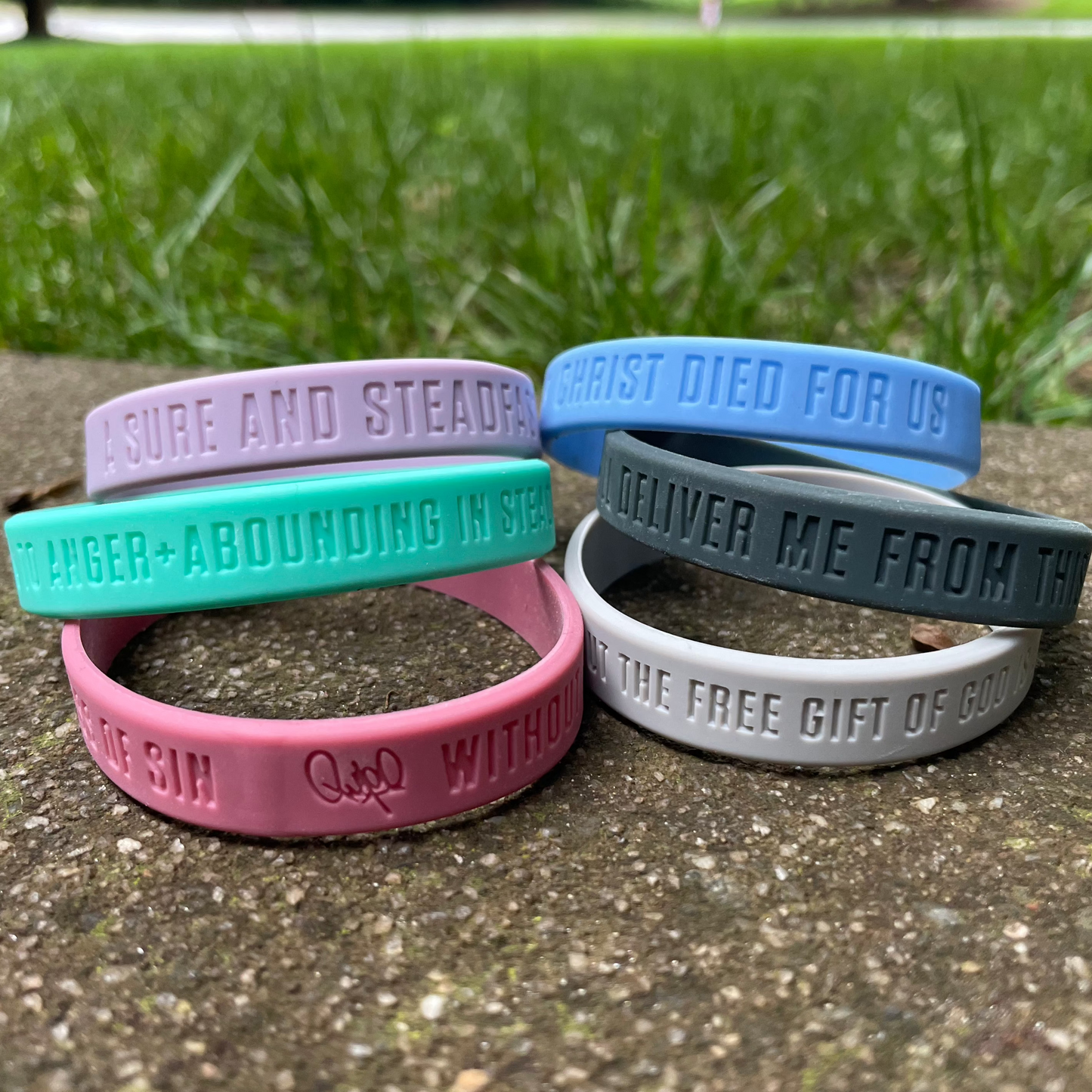Bible Bands - Scripture Silicone Wristbands