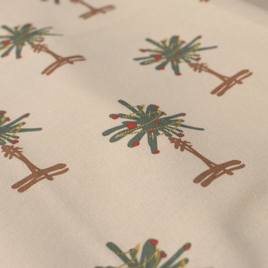 Christmas Heritage Palmetto Tree Kitchen Towel