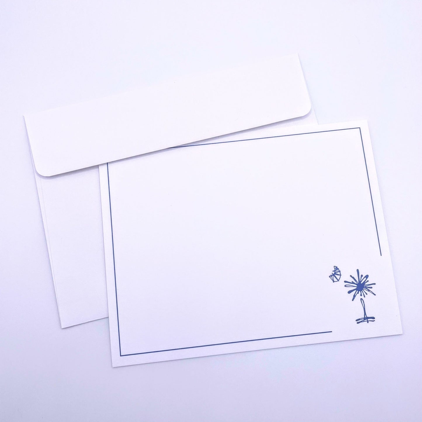 Flat SC Classic Palmetto Notecards