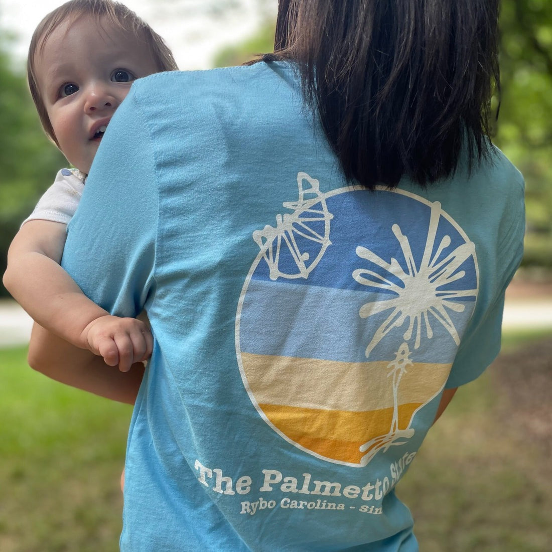 Retro Horizon "The Palmetto State" Comfort Colors T-Shirt