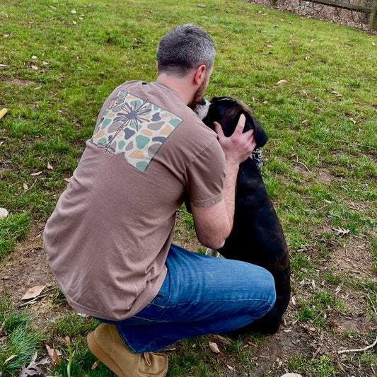 SC Flag Duck Camo Comfort Colors T-Shirt