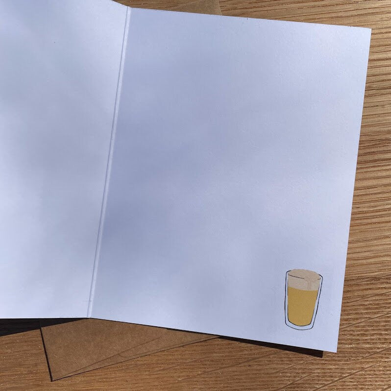 Hoppy Birthday Card Beer Lover IPA