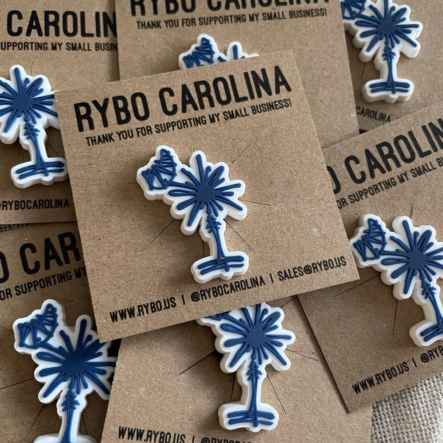 South Carolina Palmetto Tree State Shoe Charm Custom Gift