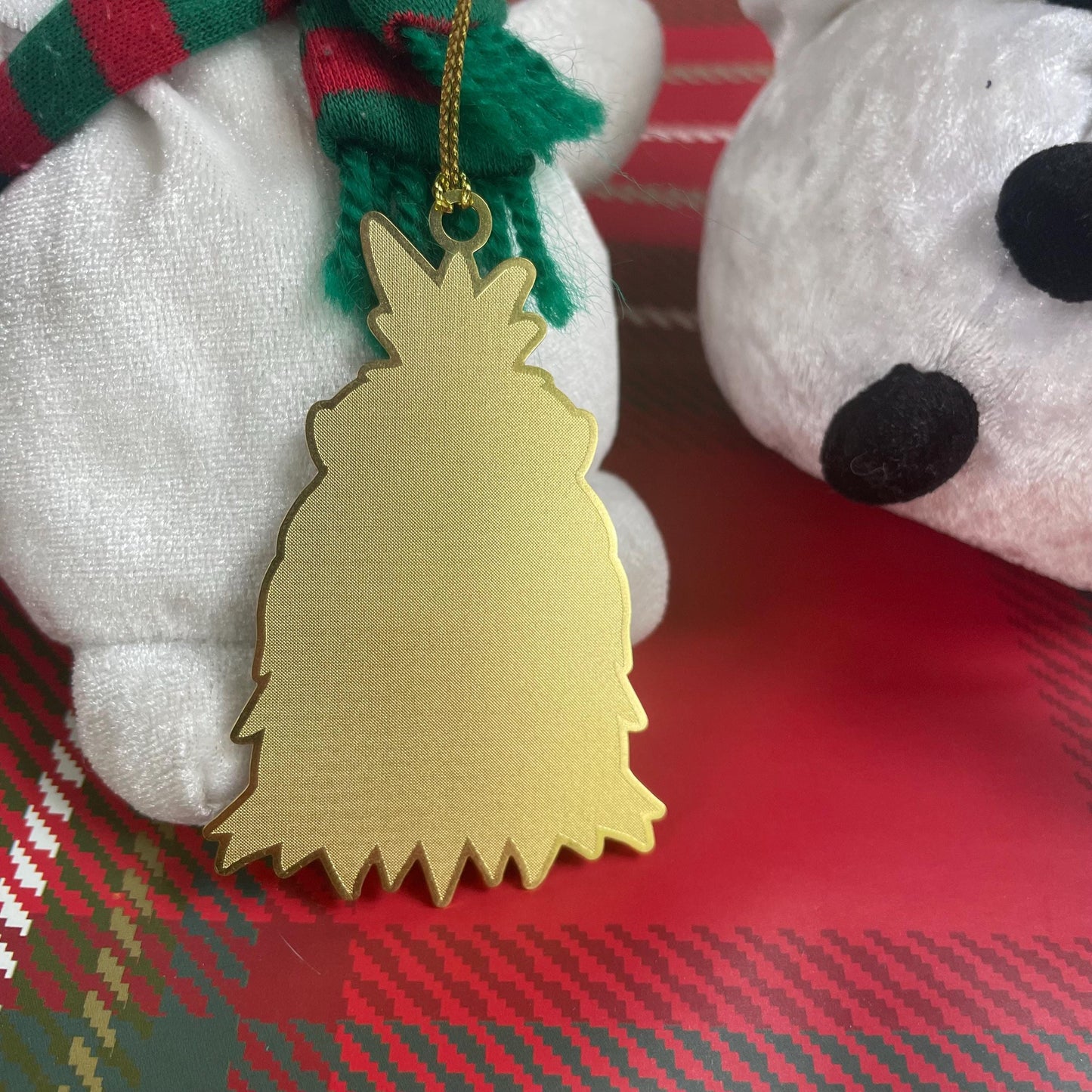 Mosaic Rooster Gold Christmas Ornament | Football Southern Gifts for Her Holiday Gifting