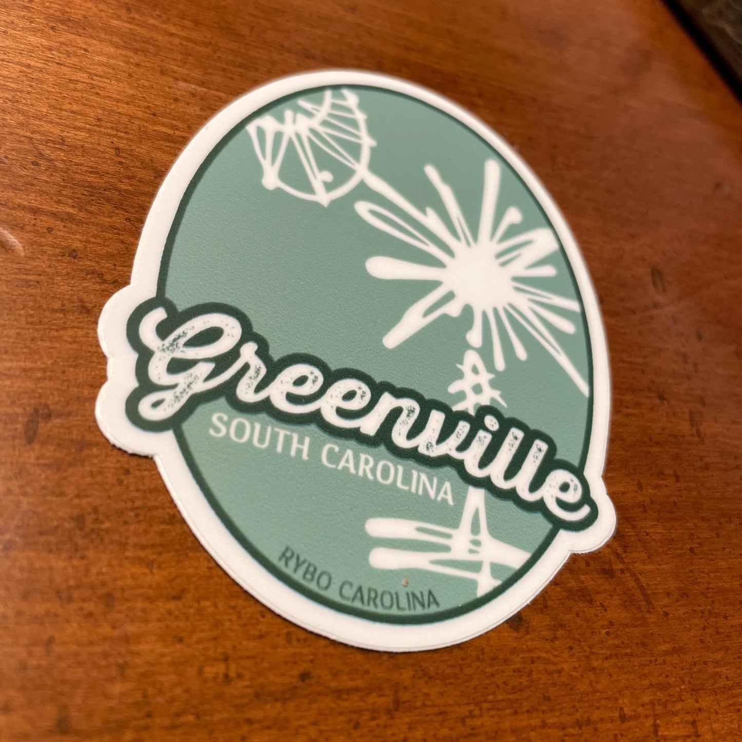 Greenville South Carolina Sticker Decal