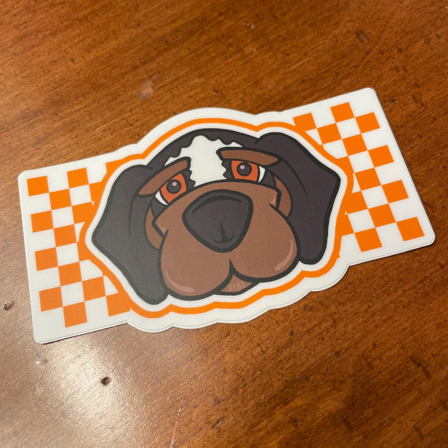 Hound Dog Cute Cartoon Animal Sticker | Original Artwork Kids Decal