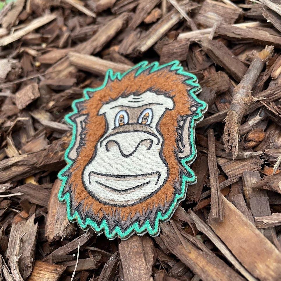 Bigfoot Sasquatch Embroidered Iron-On Morale Patch! | BELIEVE | Outdoors Woodsy Hiking Camping Headliner DIY Craft Hat