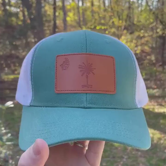 South Carolina Palmetto Badge Trucker Snapback Hat