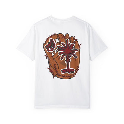 Palmetto Tree Baseball Glove Comfort Colors T-Shirt