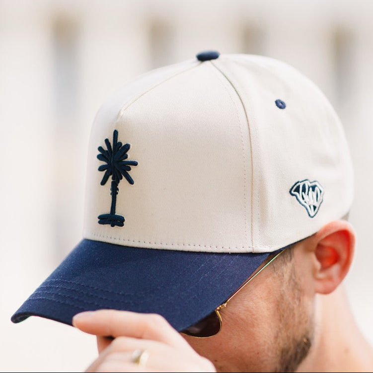 Heritage South Carolina Cotton Snapback Hat - Navy