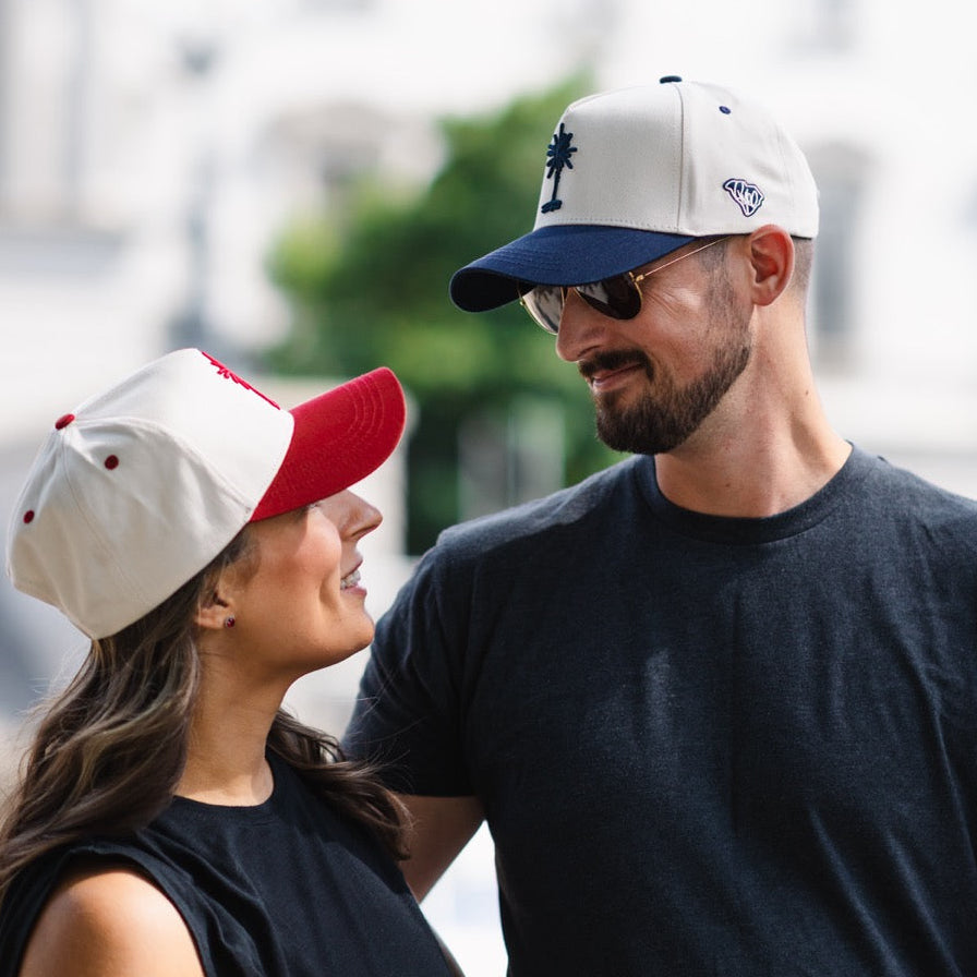 Heritage South Carolina Cotton Snapback Hat - Navy
