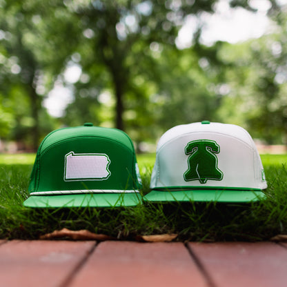 Quick-Dry Philadelphia Founders Snapback Hat - Kelly Green