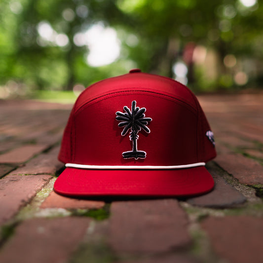 Quick-Dry Original Palmetto Snapback - Garnet