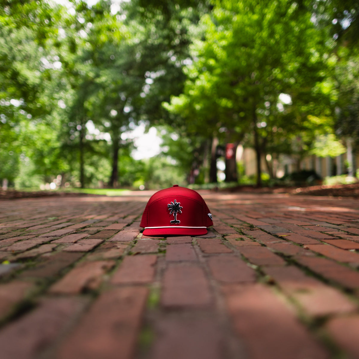 Quick-Dry Original Palmetto Snapback - Garnet
