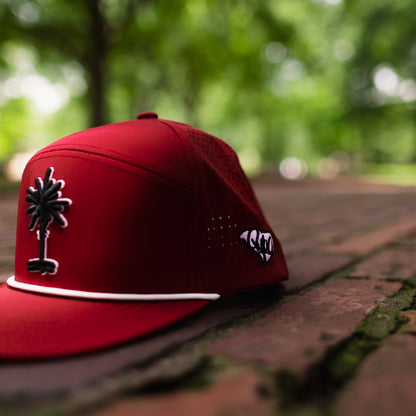 Quick-Dry Original Palmetto Snapback - Garnet