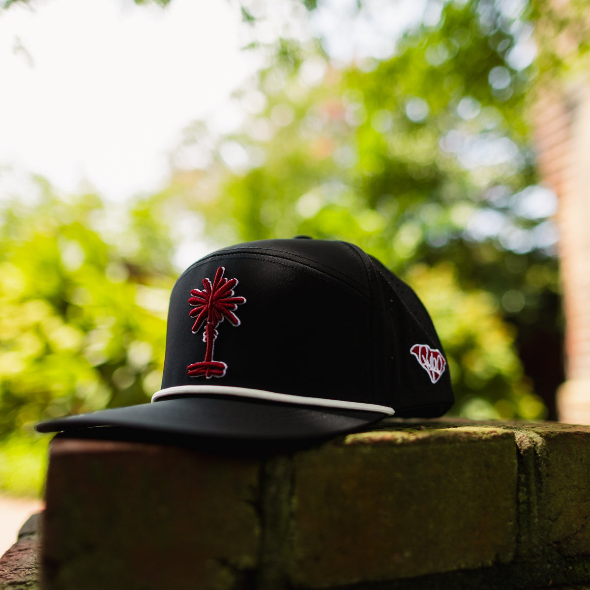 Quick-Dry Original Palmetto Snapback - Black