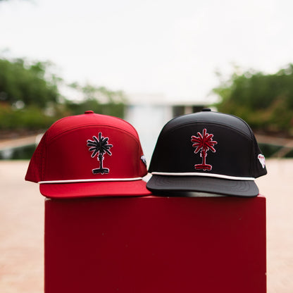 Quick-Dry Original Palmetto Snapback - Garnet