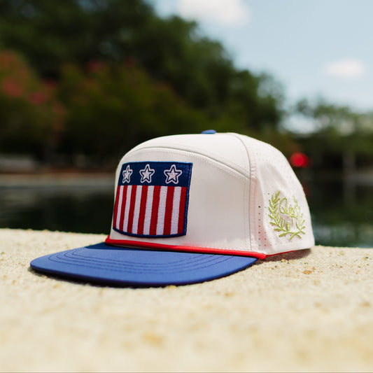 Quick-Dry USA Freedom Snapback Hat
