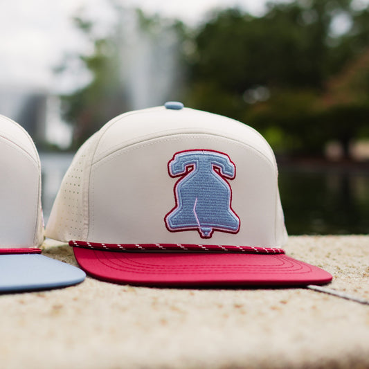 Quick-Dry Philadelphia Founders Snapback Hat - Vintage Red