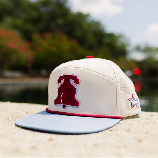 Quick-Dry Philadelphia Founders Snapback Hat - Retro Blue