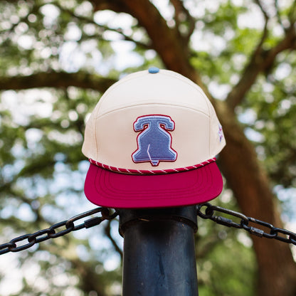 Quick-Dry Philadelphia Founders Snapback Hat - Vintage Red