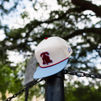 Quick-Dry Philadelphia Founders Snapback Hat - Retro Blue