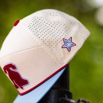 Quick-Dry Philadelphia Founders Snapback Hat - Retro Blue