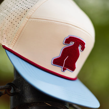 Quick-Dry Philadelphia Founders Snapback Hat - Retro Blue