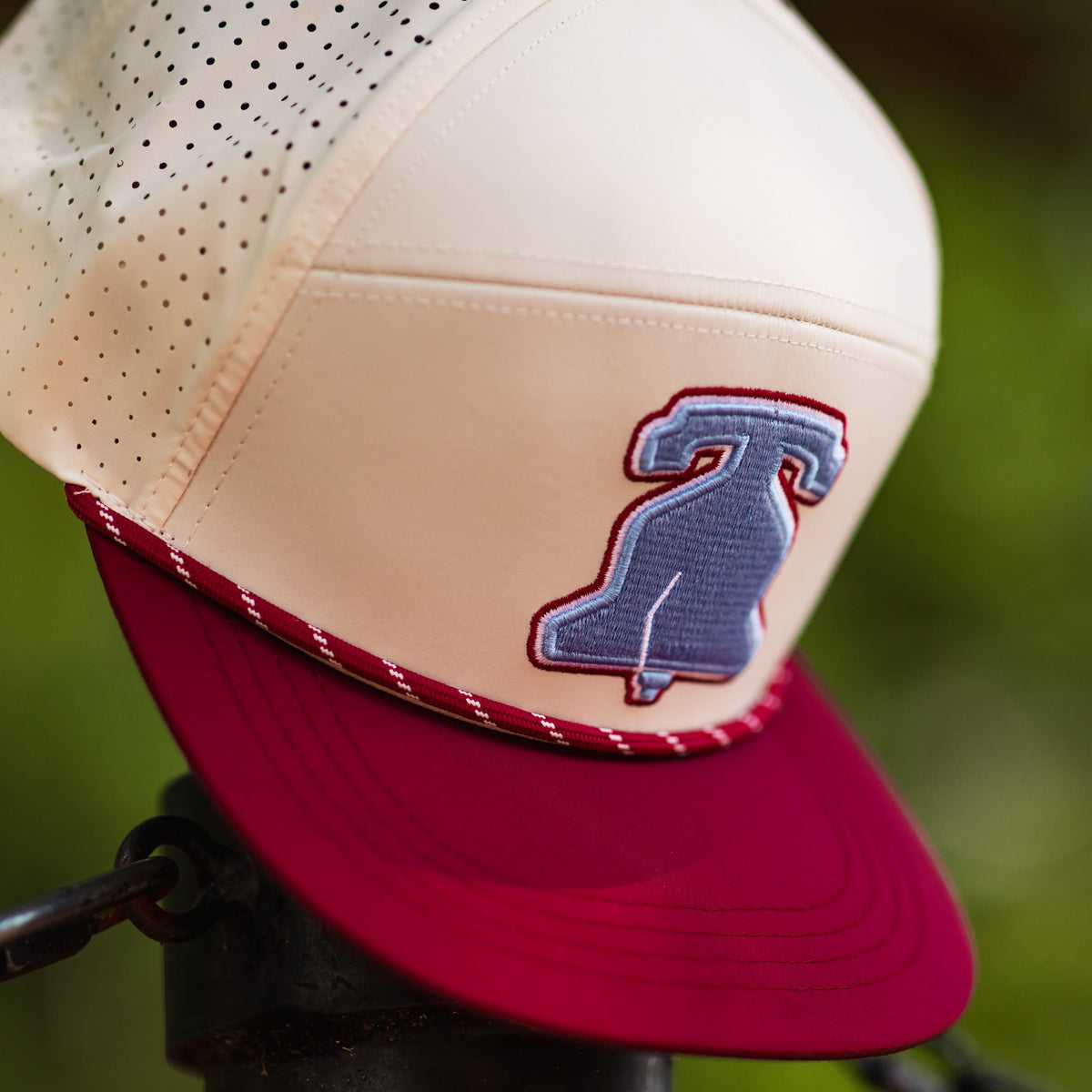Quick-Dry Philadelphia Founders Snapback Hat - Vintage Red