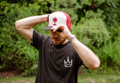 Tri-Color Block South Carolina Palmetto Snapback