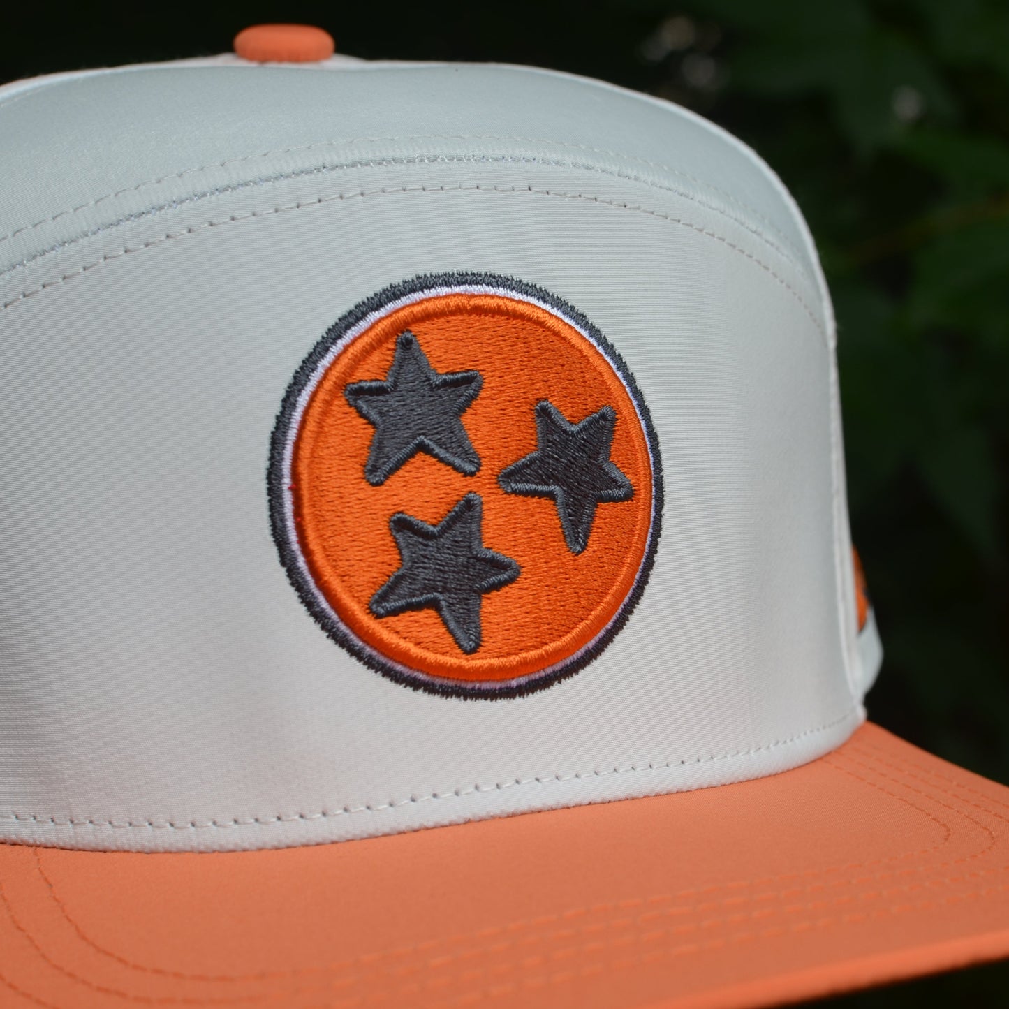 Tennessee Tri-Star Orange Two-Tone Embroidered Snapback